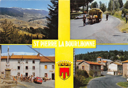 63-SAINT PIERRE LA BOURLHONNE-N°345-D/0265 - Autres & Non Classés