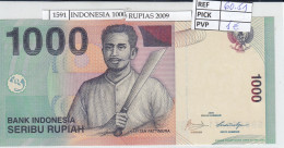 BILLETE INDONESIA 1000 RUPIAS 2009 P-141j  - Otros – Asia