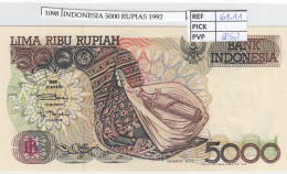 BILLETE INDONESIA 5.000 RUPIAS 1999 (92) P-130h  - Otros – Asia