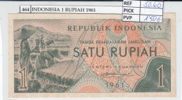 BILLETE INDONESIA 1 RUPIA 1961 P-78 - Autres - Asie