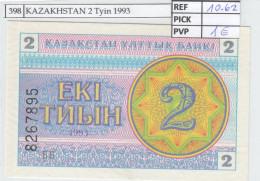 BILLETE KAZAKHSTAN 2 TYIN 1993 P-2c - Altri – Asia