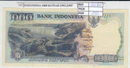 BILLETE INDONESIA 1000 RUPIAS 1997 (92) P-129f - Otros – Asia