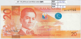 BILLETE FILIPINAS 20 PISO 2010 P206A1 - Other - Asia