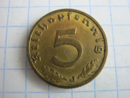 Germany 5 Reichspfennig 1937 J - 5 Reichspfennig