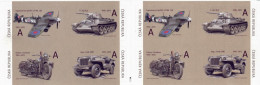 ** Booklet 833-6 Czech Republic Harley Davidson Spitfire T 34 Jeep Ford 2015 2nd Edition - Seconda Guerra Mondiale