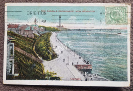 Carte Postale BRIGHTON: The Sands & Promenade - Other & Unclassified