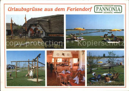 72495131 Pamhagen Feriendorf Pannonia Spielplatz Speiseraum Badestelle  Pamhagen - Autres & Non Classés