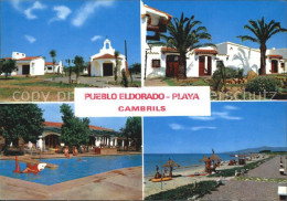 72495114 Cambrils Pueblo Eldorado Playa Strand Pool Aussenansicht Costa Dorada - Andere & Zonder Classificatie
