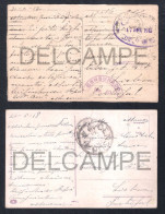 2 TWO REAL POSTCARDS PORTUGAL CORPO EXPEDICIONÁRIO PORTUGUÊS - ENVIADOS DE FRANÇA EM 1917 E 1918 - Other & Unclassified