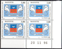 Mayotte Coin Daté YT 43 Armoiries De Mayotte - Ongebruikt