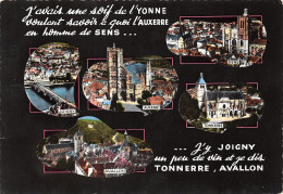 89-PANORAMA DE L YONNE-N°349-A/0243 - Sonstige & Ohne Zuordnung