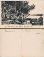 CPA Ansichtskarte Carantec Finistère Partie Im Wald 1922 - Sonstige & Ohne Zuordnung