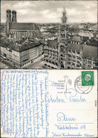 Ansichtskarte München Rathaus Und Frauenkirche 1961 - München