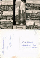 Hamburg Zollkanal, Hafen  , Neuer Jungfernsteg, Rathaus, Hauptbahnhof  1971 - Other & Unclassified