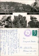 Oybin Zittauer Gebirge Töpferbaude Felsen Papagei Felsentor Brütende Henne 1973 - Oybin