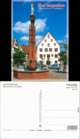Ansichtskarte Bad Mergentheim Rathaus Und Marienbrunnen 1995 - Bad Mergentheim