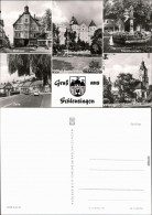 Schleusingen Rathaus, Schloß Bertholdsburg, Marktbrunnen 1978 - Autres & Non Classés