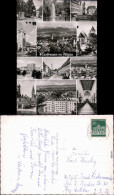 Kaufbeuren Bahnhofsplatz, Jordananlage, Neptunbrunnen, Fünfknopftun 1965 - Kaufbeuren