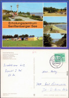 Senftenberg (Niederlausitz)  Sportanlage Niemtsch - Campingplatz   Strand 1985 - Senftenberg