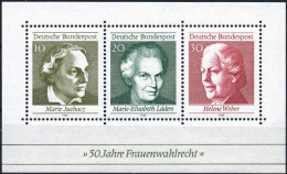 HB Germany / Alemania Occidental  Año 1969  Yvert Nr. 04 Nueva Mujeres Famosas - Unused Stamps