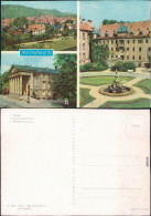 Meiningen Übersicht, Meininger Theater, Schloßhof Mit Brunnen 1966 - Autres & Non Classés