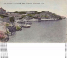13. Bouches Du Rhone  : Marseille  ( Endoume)  : Bains Militaires Et Bateterie   Des Lions  . - Endoume, Roucas, Corniche, Beaches