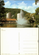 Ansichtskarte Suhl Herrenteich Mit Fontäne 1985 - Suhl