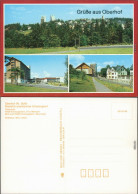 Oberhof (Thüringen) Teilansicht,  Weineck,  FDGB-Erholungsheim Rennsteig 1989 - Oberhof