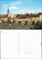 Ansichtskarte Erfurt Domplatz 1989 - Erfurt