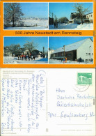 Ansichtskarte Neustadt Am Rennsteig Stadt, Straßen 500 Jahre - Winter 1986 - Autres & Non Classés