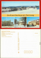 Neuhaus Am Rennweg Stadt, Erholungsheim, Rathaus Und Kreishaus Im Winter 1988 - Neuhaus