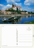 Ansichtskarte Ansichtskarte Meißen Schloss Albrechtsburg, Dampfer 2002 - Meissen