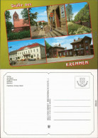 Kremmen (Oberhavel) Kirche Markt, Ruppiner Kanal, Rathaus, Bahnhof 1995 - Altri & Non Classificati