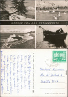 Mecklenburg Vorpommern Grüße Von Der Ostsee: Möwen, Strand, Fischerboot 1974 - Autres & Non Classés