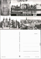 Ansichtskarte Schwerin Schloss, Kirche, Panorama-Ansicht 1983 - Schwerin