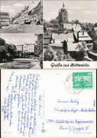 Ansichtskarte Mittweida Markt, Ingenieurhochschule, Alt-Mittweida 1974 - Mittweida