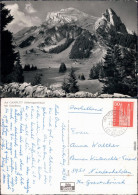 Ansichtskarte Toggenburg-Wildhaus SG Restaurant Gamplüt Mit Schafberg 1963 - Sonstige & Ohne Zuordnung