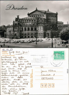 Ansichtskarte Innere Altstadt-Dresden Semperoper 1987 - Dresden