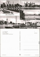 Schwerin Pfaffenteich, Schloß, Innerer Ziegelsee, Staatstheater 1981 - Schwerin