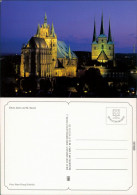 Ansichtskarte Erfurt Erfurter Dom Und St. Severikirche 1995 - Erfurt