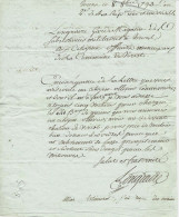 1793 REVOLUTION GRAINS SUBSISTANCES MILITAIRES  Chateau De Veretz Indre Et Loire Touraine Longraire Garde Magasin V.HIST - Historische Dokumente