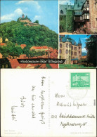 Ansichtskarte Wernigerode Schloss - Stadtsicht Und Innenhof 1974 - Sonstige & Ohne Zuordnung