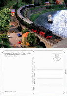Ansichtskarte  HO- Miniatureisenbahn-Elbtal In Königstein 1999 - Treinen