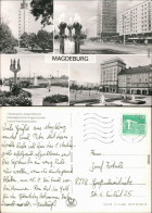 Magdeburg Stadtpark/Kulturpark Rotehornpark, Kugelbrunnen, Rathausvorplatz 1979 - Sonstige & Ohne Zuordnung