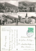 Leutenberg Panorama, Ernst-Thälmann-Oberschule, Hauptstraße, Rathaus 1983 - Leutenberg