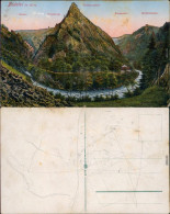 Ansichtskarte Thale (Harz) Roßtrappe (Felsen) 1915 - Sonstige & Ohne Zuordnung