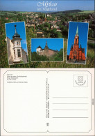 Mylau Panorama-Ansicht, Erker Der Ehem. Schlossapotheke, Burg,  Kirche 1995 - Mylau