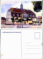 Ansichtskarte Bad Liebenwerda Künstlerkarte: Rathaus 1999 - Bad Liebenwerda