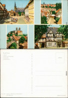 Ansichtskarte Quedlinburg Markt, Panorama-Ansichten, Klopstockhaus 1966 - Sonstige & Ohne Zuordnung