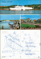 Ansichtskarte Bergen (Rügen) Schwedenfähre, Hafen, Karl-Marx-Platz 1971 - Sassnitz